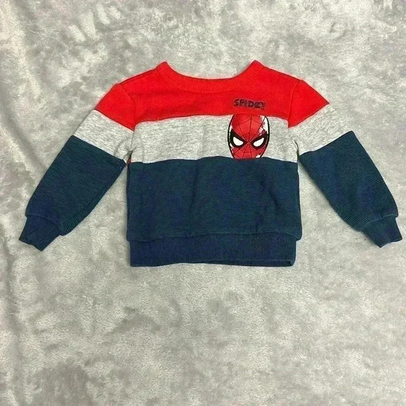 Marvel Other - Marvel - Spiderman pull over  sweatshirt. Size 3 months